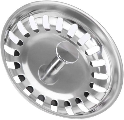 Dop pentru chiuveta, Inox, 79.3 mm, Argintiu foto