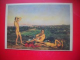 HOPCT 23372 FEMEI NUD LA PLAJA -A A IVANOV 1806-1858 --MUZEE RUSIA - CP PICTURA --NECIRCULATA