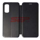 Husa Flip Round OPPO Reno4 Pro 5G - Protectie Premium, Neagra