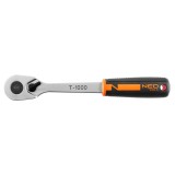 Cheie cu clichet 1/2 inch, 90 dinti, 1000 Nm, NEO Tools T-1000