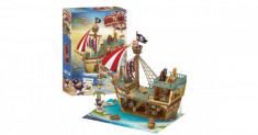 CubicFun Puzzle 3D - Corabie de pira?i 157pcs foto