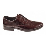 Pantofi barbati eleganti din piele naturala - Model 101CROCO