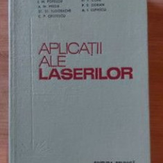 Aplicatii ale laserilor I. M. Popescu