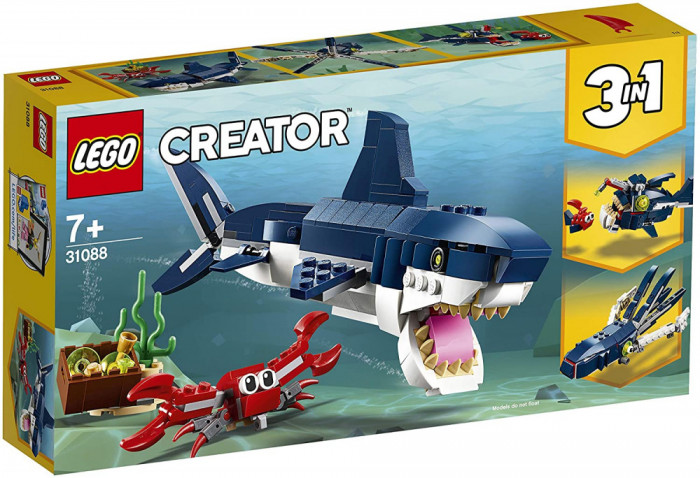 LEGO CREATOR CREATURI MARINE DIN ADANCURI 31088 SuperHeroes ToysZone