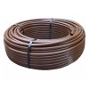 Tub plin ( negăurit ) picurare maro, colac 50m NORMA