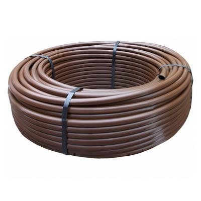 Tub plin ( negăurit ) picurare maro, colac 100m NORMA