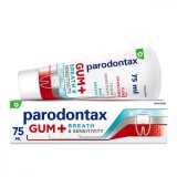 Pasta de dinti Gum + Breath &amp; Sensitivity, 75ml, Parodontax