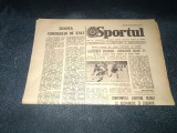 ZIARUL SPORTUL 13 FEBRUARIE 1982