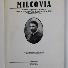 MILCOVIA , REVISTA REGIONALA DE STUDII , SERIA III , AN I , NR. 1 , DECEMBRIE , 2005 , VOLUM OMAGIAL