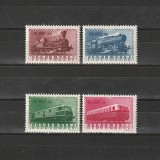 Vas&uacute;tjubileum (Jubileu Feroviar) LP979-982 Ungaria 1946