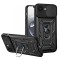 Husa iPhone 16e protectie camera Techsuit CamShield Series, negru