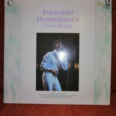 Engelbert Humperdinck Love Songs 2LP gatefold 1988 UK vinil vinyl