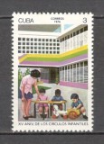 Cuba.1976 15 ani gradinitele ptr. copii SC.593