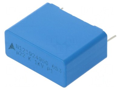 Condensator polipropilenă 220nF 26,5x20,5x11mm THT &amp;plusmn;10% foto