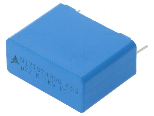 Condensator polipropilenă 220nF 26,5x20,5x11mm THT &plusmn;10%