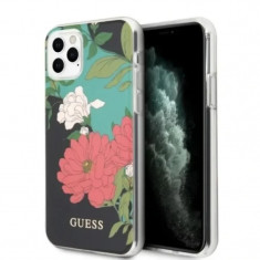 Husa Cover Guess N*1 Flower pentru iPhone 11 Pro Negru