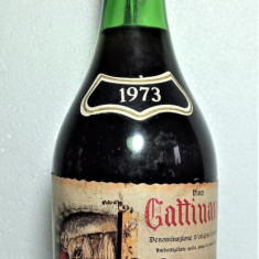 C 14 VIN ROSU, GATTINARA, NERVI, DOC, Recoltare 1973 CL 72 GR 13