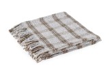 Cumpara ieftin Patura textil maro gri Vernon 130x150 cm