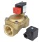 Ventil electromagnetic alamă IP65