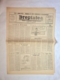 Ziarul istoric &bdquo;Dreptatea&rdquo; &ndash; Nr. 20, 27 Februarie 1990 (Ediție Completă, Organ al P.N.Ț.C.D.)