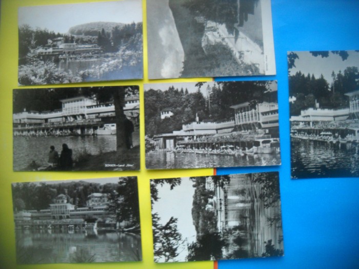 HOPCT LOT NR 114 - SOVATA -JUD MURES -7 CARTI POSTALE-RPR-CIRCULATE