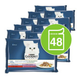 Cumpara ieftin Gourmet Perle hrană la plic pentru pisici, felii mini cu legume &icirc;n sos 48 x 85 g
