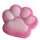 Jucarie interactiva squishy, flippy, model cat paw, revenire lenta, din tpr, +3 ani, 7.5 cm, textura puf, roz