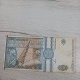 Bancnota 500 Lei 1992 - Bancnote Romanesti - Numismatica