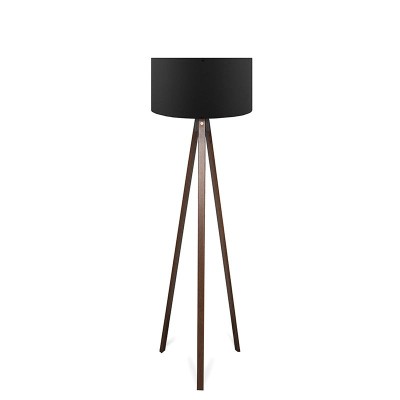 Lampă de podea PWL-1059 pakoworld &amp;Aring;27 Nuc D38x140cm foto