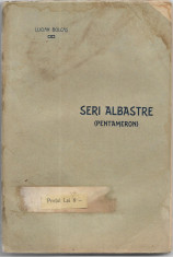 K1120 Seri albastre (pentameron) 1910 Lucian Bolcas foto