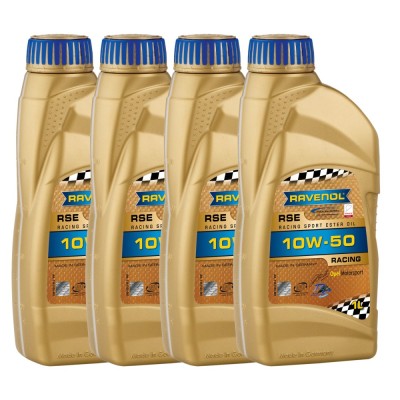 Pachet 4 litri ulei Ravenol RSE 10W50 foto