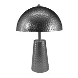 Cumpara ieftin Veioza Ambient E27 metal argintiu 30x30x44 cm