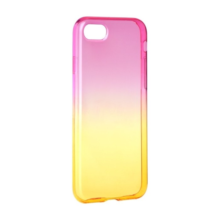 Husa APPLE iPhone 7 Plus \ 8 Plus - Ombre (Roz/Auriu)