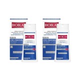 Set 2x Sampon Bioblas Zinc si Menta, impotriva caderii parului si antimatreata, 360 ml