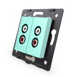 Cumpara ieftin Priza dubla audio Livolo SmartElectro IntelligentHouse