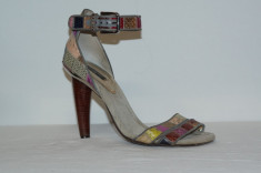 Sandale Dolce&amp;amp; Gabbana multicolore marimea 39 foto