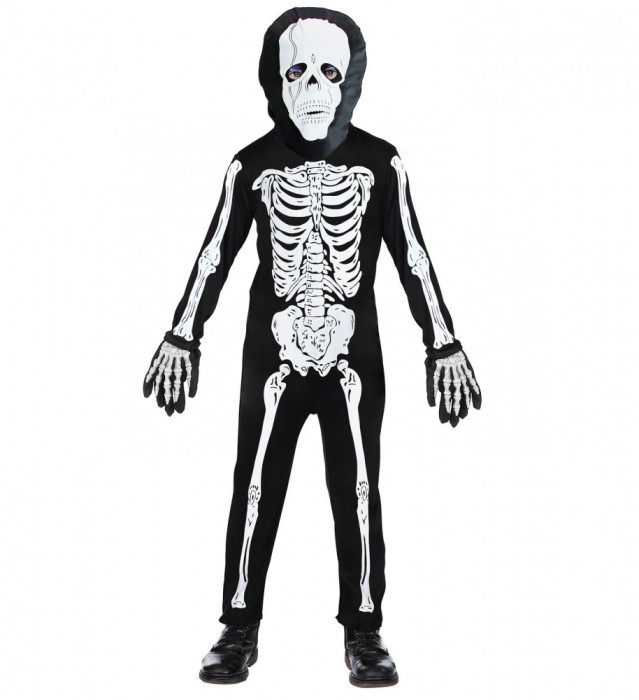 Costum Schelet Skeleton Copii