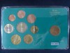 Euro set - Franța 1999-2003 + 1 franci 1960 , 9 monede, Europa