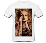 Cumpara ieftin Tricou &quot; Marilyn Monroe tattoo art &quot;