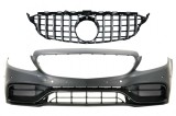 Bara fata cu grila crom Mercedes C-Class W205/S205/C205 C63 Design