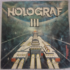 Holograf III 1988 disc vinyl lp muzica pop rock electrecord ST EDE 03442 VG+