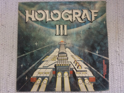 Holograf III 1988 disc vinyl lp muzica pop rock electrecord ST EDE 03442 VG+ foto