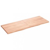 VidaXL Blat de masă maro 160x60x(2-4) cm, lemn masiv stejar tratat