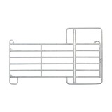 Panou pasune Kerbl cu poarta 360x220 cm, sistem inchidere rapida, galvanizat, pentru animale