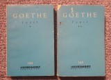 Faust, Goethe, Vol I si II, BPT 1962, 248+380 pagini, stare buna