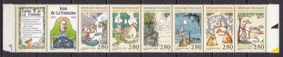 Franta 1995 La Fontaine MI 3101-3106 MNH foto