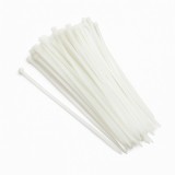 Coliere din plastic albe 1.8 x 100 mm, set 100 bucati, cod FST18100A