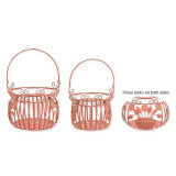 Set doua cosuri fier forjat antik rose XZ-69, Ornamentale