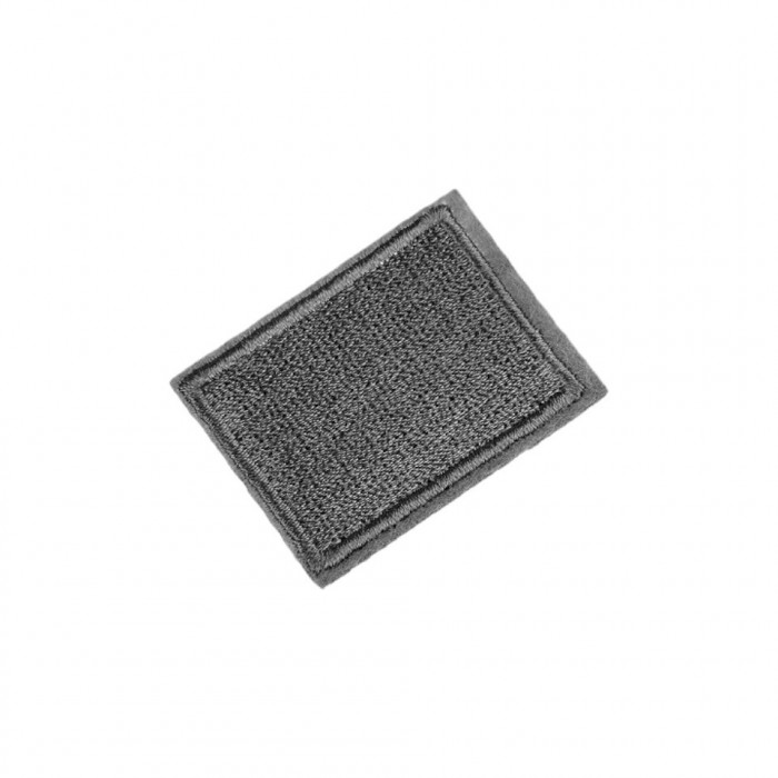 Petic textil termoadeziv Crisalida, 3 x 4 cm, Gri inchis