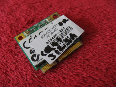 Placa wireless laptop CQ61-312SA, Atheros ATH-AR5B95, 518436-002, 580101-002 foto